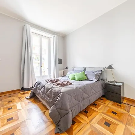 Luxury Flat Crocetta 2 Stops From Duomo, Ac Apartment